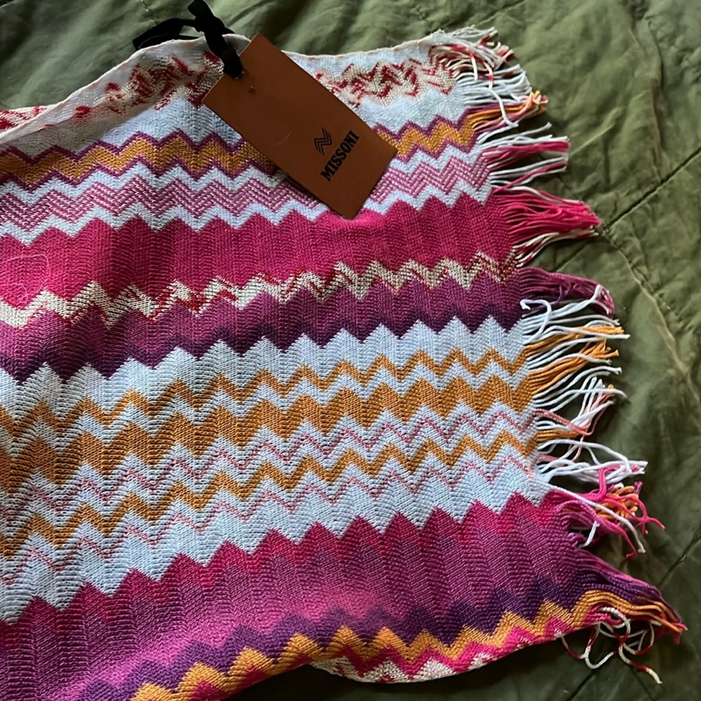 Missoni scarf, made in Italy, NWT